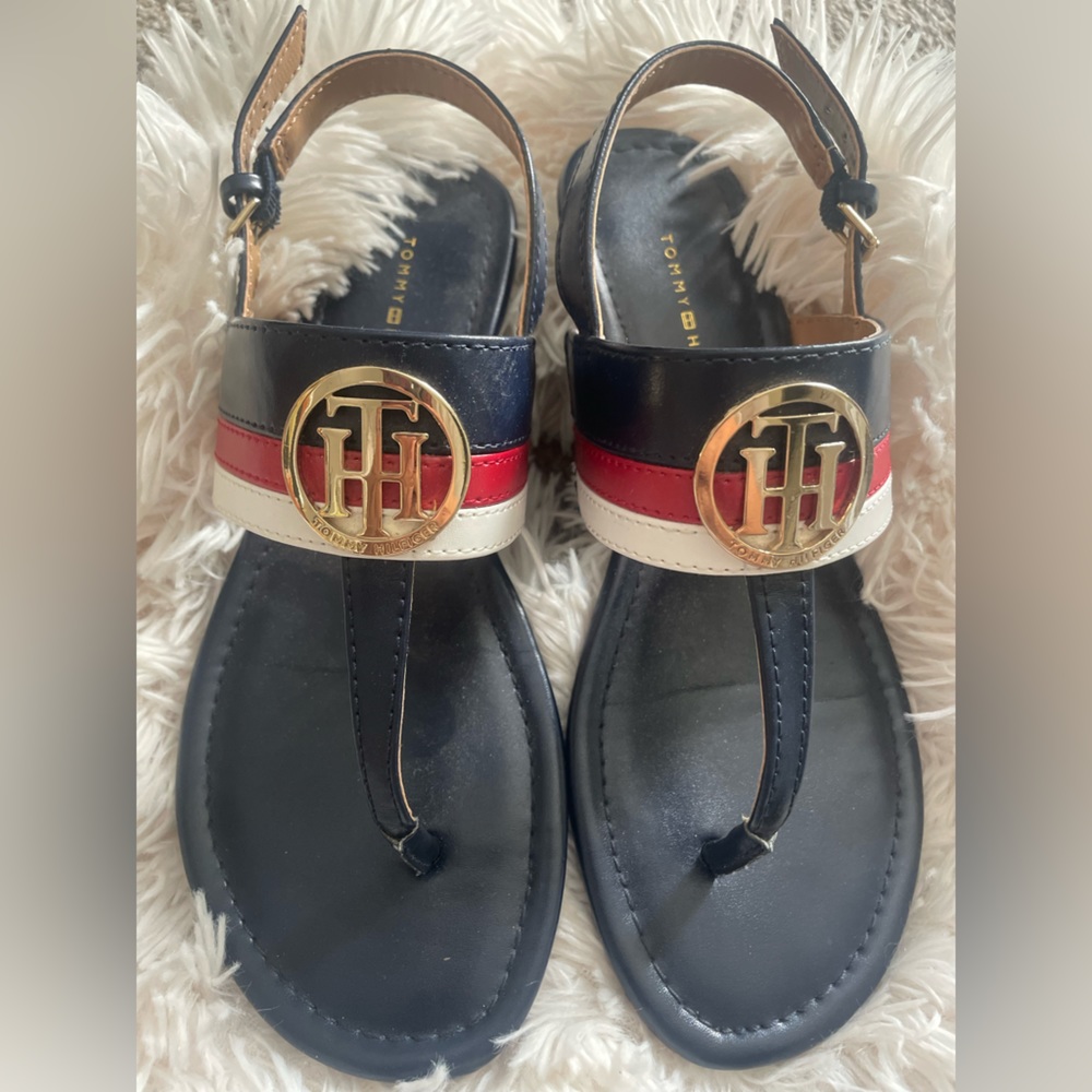 Tommy Hilfiger Navy Blue Sandals